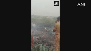 インド西部 自家用ジェット機が着陸失敗し炎上　搭乗の州副首相ら5人死亡| TBS CROSS DIG with Bloomberg