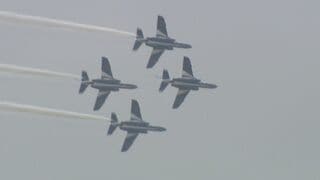 ブルーインパルスとブラックイーグルスが初の部隊間交流　今月28日に那覇基地で| TBS CROSS DIG with Bloomberg
