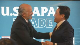 対米投資5500億ドル第1号案件加速へ　2回目の「協議委員会」がオンラインで開催　赤沢経産大臣やラトニック商務長官なども閣僚も出席| TBS CROSS DIG with Bloomberg