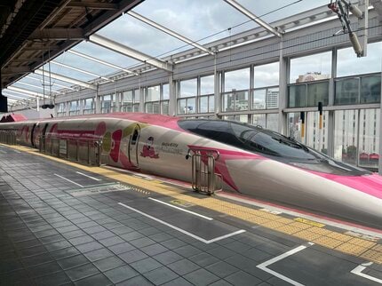 ハローキティ新幹線 5月17日をもって運行終了 「地域をつないで結ぶ