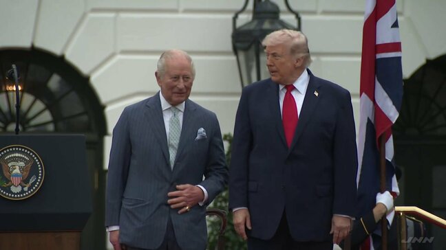 「イギリス・チャールズ国王も同意」トランプ大統領主張　イランの核保有“認めず”との考え　「TWO KINGS」トランプ氏とチャールズ国王並ぶ写真　ホワイトハウスが投稿|TBS NEWS DIG