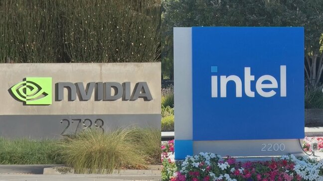 米・エヌビディアがインテルに7400億円を出資 AI半導体を共同開発|TBS NEWS DIG