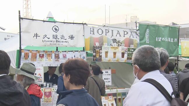 ビール初心者から上級者まで楽しめる！グルメもスイーツも充実「ビアフェスふくしま」9日（日）まで　福島|TBS NEWS DIG