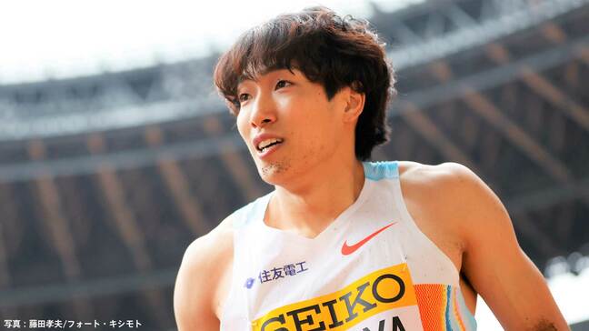東京世界陸上110mH代表・泉谷駿介　二刀流の走幅跳、8m超えのビッグジャンプで4連覇達成 ！ 【全日本実業団陸上】|TBS NEWS DIG