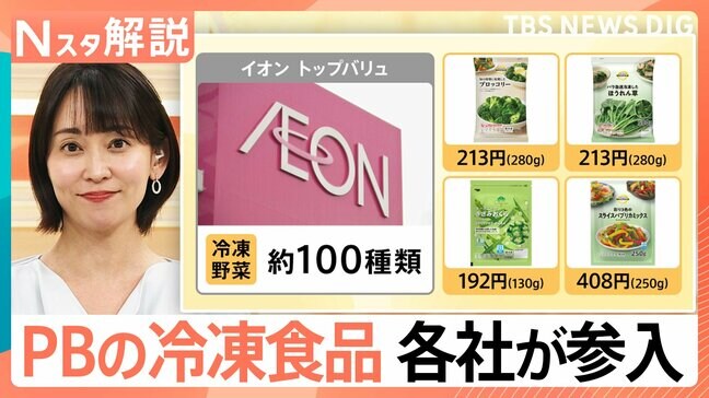 「コスパ・タイパ最強」冷凍食品にPBで各社が参入 都内有名店とのコラボ商品も【Nスタ解説】|TBS NEWS DIG