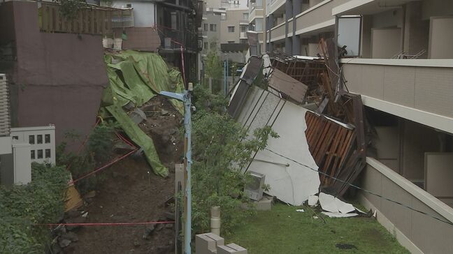 杉並の住宅倒壊受け　区が他の擁壁を緊急点検へ|TBS NEWS DIG