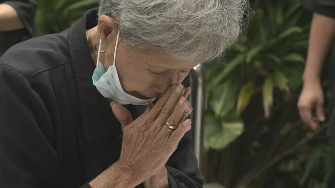 【戦後80年】座間味村への米軍上陸から80年目の慰霊祭　集団自決の生存者「風化させず継承したい」　|　沖縄のニュース｜RBC 琉球放送