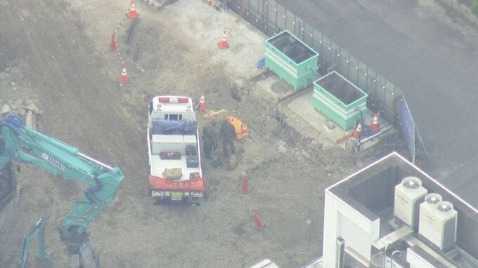 【続報】自衛隊不発弾処理隊が到着　広島大学霞キャンパスに不発弾か　自衛隊が処理へ　現場周辺では規制続く　広島市南区|TBS NEWS DIG