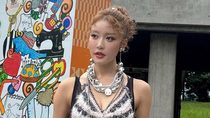 【 王林 】　スタイル抜群のドレス姿で「ファッション甲子園」オフショット公開　高校生から「生き方のヒントをもらう気がします」|TBS NEWS DIG