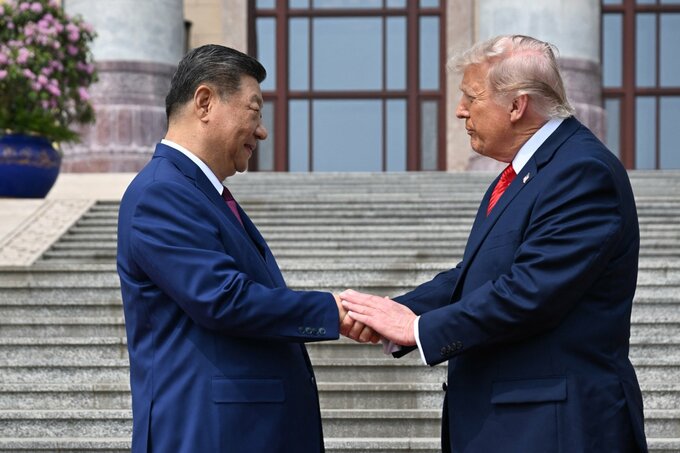 AIや貿易戦争、人民元が主要議題に－米中首脳会談巡りアナリスト予想