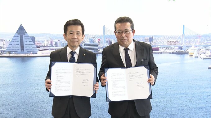 「早く必要なものを届ける」青森市と丸大サクラヰ薬局が初の連携協定締結　「災害時の支援」から「地域産業の振興」まで『協力体制』を構築　|　青森のニュース│ATV NEWS│青森テレビ