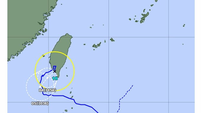 台風18号最新情報　台湾で停滞し反転　きょうにも熱帯低気圧に　沖縄本島地方・八重山地方の今後の風雨は　|　山形のニュース│TUYテレビユー山形