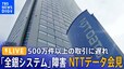 【ライブ】NTTデータが会見「全銀システム」障害めぐり（2023年11月6日）|TBS NEWS DIG