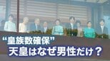 【特集】天皇はなぜ男性だけ？ “皇族数確保”議論のゆくえは… 2つの案が通ったその先|TBS NEWS DIG