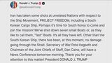 アメリカ軍がイランの小型船7隻を撃沈　トランプ大統領がSNSに投稿|TBS NEWS DIG