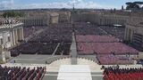 ローマ教皇フランシスコの葬儀、160を超える国・国際機関の首脳らと40万人以上の信者集まる 棺はローマ市内の大聖堂に埋葬|TBS NEWS DIG