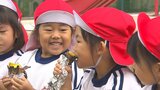 園児110人がみんなでサツマイモをほおばる 幼稚園で焼き芋大会 大分・別府市 | 大分のニュース|OBS NEWS|大分放送