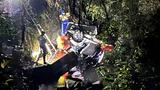駐車場ブロック塀 突き破りタクシーが川に転落 男性運転手(78)死亡 客の女性(27)は鎖骨を折る重傷 | 長崎のニュース | 天気 | NBC長崎放送