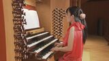 スクリーンを使って手元も足元も見える！映像とお話で楽しむパイプオルガンの世界　|　石川県のニュース｜MRO北陸放送