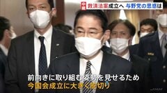 「野党側に相当譲歩」被害者救済法案　きょう衆院通過へ　与野党の思惑は？【記者解説】| TBS CROSS DIG with Bloomberg