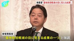 林官房長官、基地負担軽減の「目に見える成果の一つ」 沖縄のアメリカ軍基地跡地に医療拠点| TBS CROSS DIG with Bloomberg