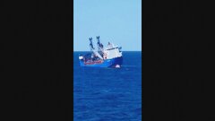 地中海でロシア大型貨物船が爆発後に沈没 「テロ攻撃」ロシア国防省傘下の運送会社が主張| TBS CROSS DIG with Bloomberg