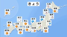 今日の天気・気温・降水確率・週間天気【1月1日 天気予報】|TBS NEWS DIG
