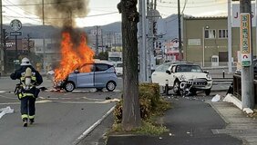車両火災での　”とっさの判断”と”世代を超えた連携”　負傷者を救護した「半歩の勇気」（山形）|TBS NEWS DIG