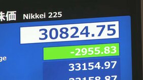 【速報】日経平均株価が大幅続落　一時2900円以上値下がり　トランプ関税受け世界的な景気後退懸念高まる|TBS NEWS DIG