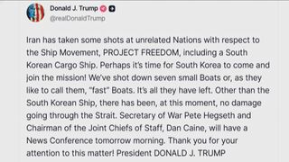 アメリカ軍がイランの小型船7隻を撃沈　トランプ大統領がSNSに投稿| TBS CROSS DIG with Bloomberg