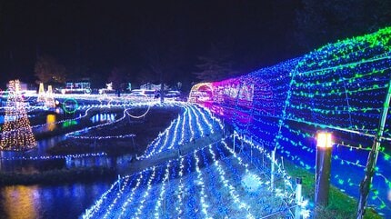 冬の夜を彩るイルミネーションイベント 安曇野市で始まる | SBC NEWS