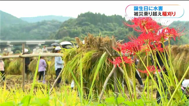 誕生日に線状降水帯2回　小学5年生「まさか自分の誕生日に」被災乗り越え稲刈り　鹿児島|TBS NEWS DIG