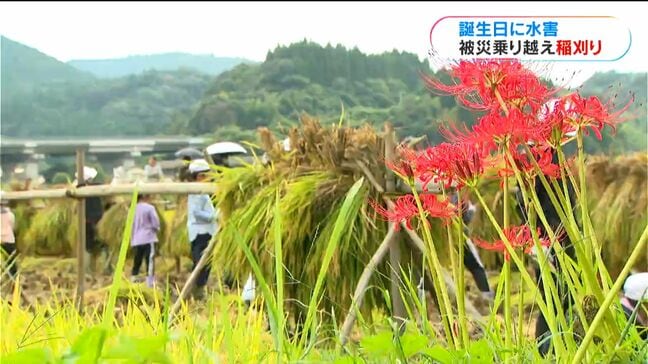 誕生日に線状降水帯2回　小学5年生「まさか自分の誕生日に」被災乗り越え稲刈り　鹿児島|TBS NEWS DIG