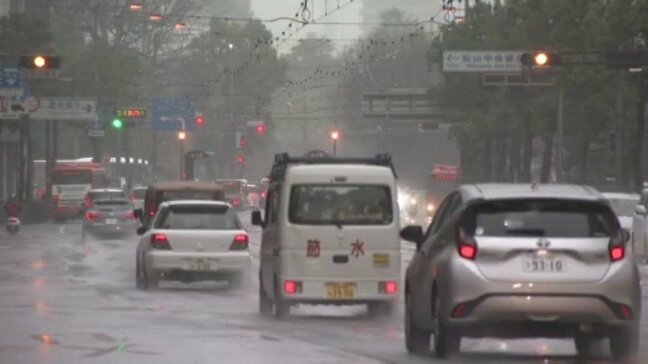 およそ3か月半ぶり まとまった雨 水不足続く四国・愛媛県内|TBS NEWS DIG