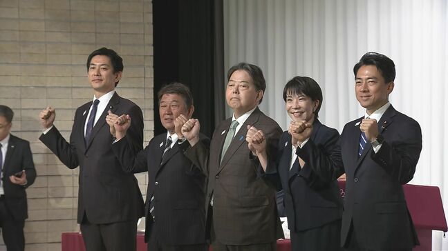 討論本格化も…なぜ“独自色”薄い? 自民党総裁選・候補5人は慎重な出だし 見えにくい“違い”に「もっとカラー出して」の声も|TBS NEWS DIG