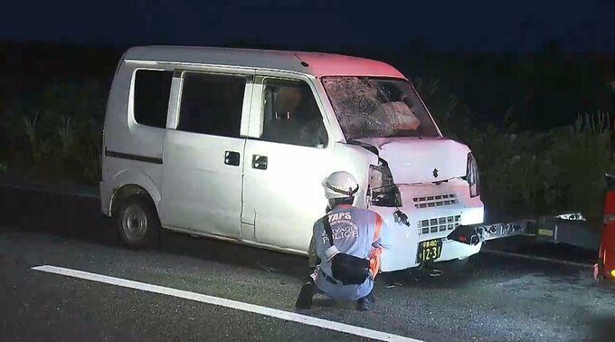 国道で白線ペイント作業中の50代男性 軽乗用車にはねられ意識不明の重体 宮城・涌谷町|TBS NEWS DIG