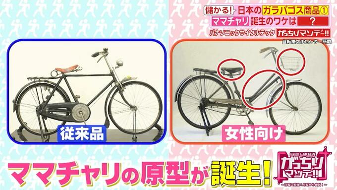 日本でだけママチャリが売れる理由　「ヤバい！」と思ったメーカーが行った“3つの改良”【がっちりマンデー!!】|TBS NEWS DIG