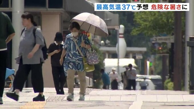 すべての観測点で30℃を超え　富山市で猛暑日　4日連続「熱中症警戒アラート」　|　富山のニュース｜天気・防災｜チューリップテレビ