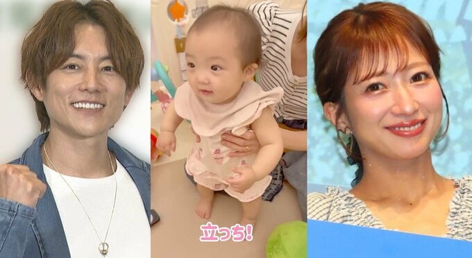 【 杉浦太陽 】「ゆめしゃん　立っちできるかな？」第5子・夢空ちゃん と 妻・辻希美さんの “立っち練習” を動画で公開|TBS NEWS DIG