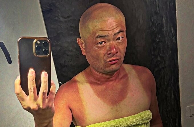 【 あばれる君 】驚きの日焼け姿を公開「このタンクトップ好きなんだよなぁ‼︎」|TBS NEWS DIG