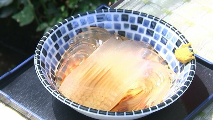 危険な暑さ続く中 “ところてん” の店が人気　適度な歯ごたえとひんやりとした口触りが暑い日にうってつけ【香川】|TBS NEWS DIG