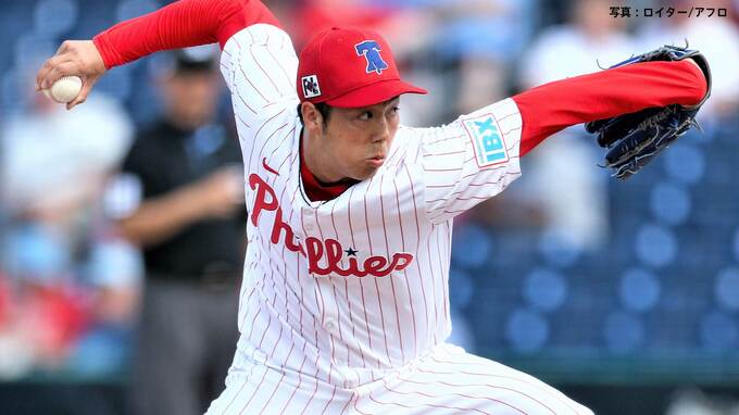フィリーズ青柳晃洋 OP戦2度目の登板 1回2K無失点 全打者にフルカウントも走者許さず、前回登板のリベンジ果たす|TBS NEWS DIG