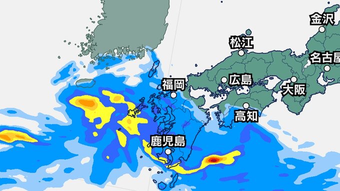 【大雨情報】大気の状態不安定 九州で雷を伴った非常に激しい雨 24時間で200ミリの所も…気象庁「大雨と雷及び突風に関する全般気象情報」【天気情報最新シミュレーション】　|　愛媛のニュース - Nスタえひめ｜あいテレビは6チャンネル