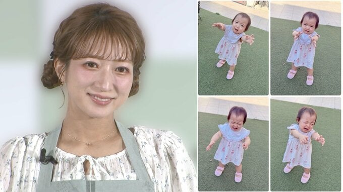 【 辻希美 】　1歳次女・夢空ちゃんが靴を嫌がりギャン泣き「お外であんよができないのよ」ファンにSOS「どぉーしましょー！？」|TBS NEWS DIG