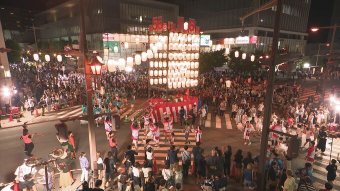 夏の夜に約7000人が踊る！恒例の長野びんずる・夏祭りにぎわう　|　SBC NEWS | 長野のニュース | SBC信越放送