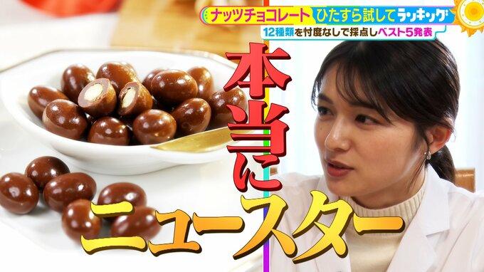 ひたすら試してランキング『ナッツチョコ』　新進気鋭のショコラティエらが審査！「恐るべし...」プロが唸った高得点連発の逸品は？【MBSサタプラ】|TBS NEWS DIG