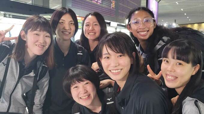 古賀紗理那、髪をバッサリ 世界バレーへ「気合いれてきました」眞鍋ジャパン オランダへ出国 |TBS NEWS DIG