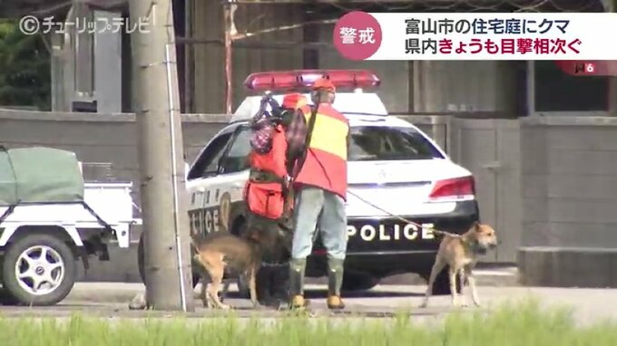 追いかけられた新聞配達員も…猟銃にワナ　厳戒態勢もクマ見つからず　富山市で目撃相次ぐ|TBS NEWS DIG