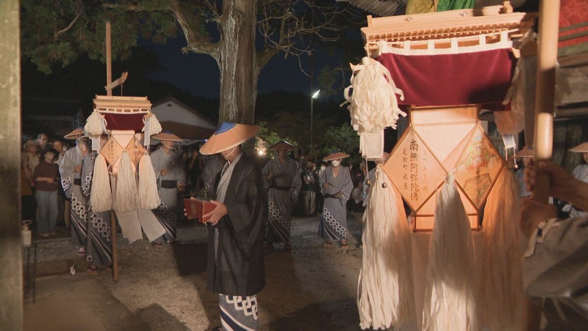 ユネスコ無形文化遺産 綾渡の夜念仏と盆踊 4年ぶりに開催 | 名古屋・愛知・岐阜・三重のニュース【CBC news】 | CBC web