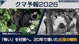 【クマ予報】クマ出没は「天気予報」のように予想できる　札幌市が約20年積み重ねてきたDNA調査から見る傾向と分析|TBS NEWS DIG